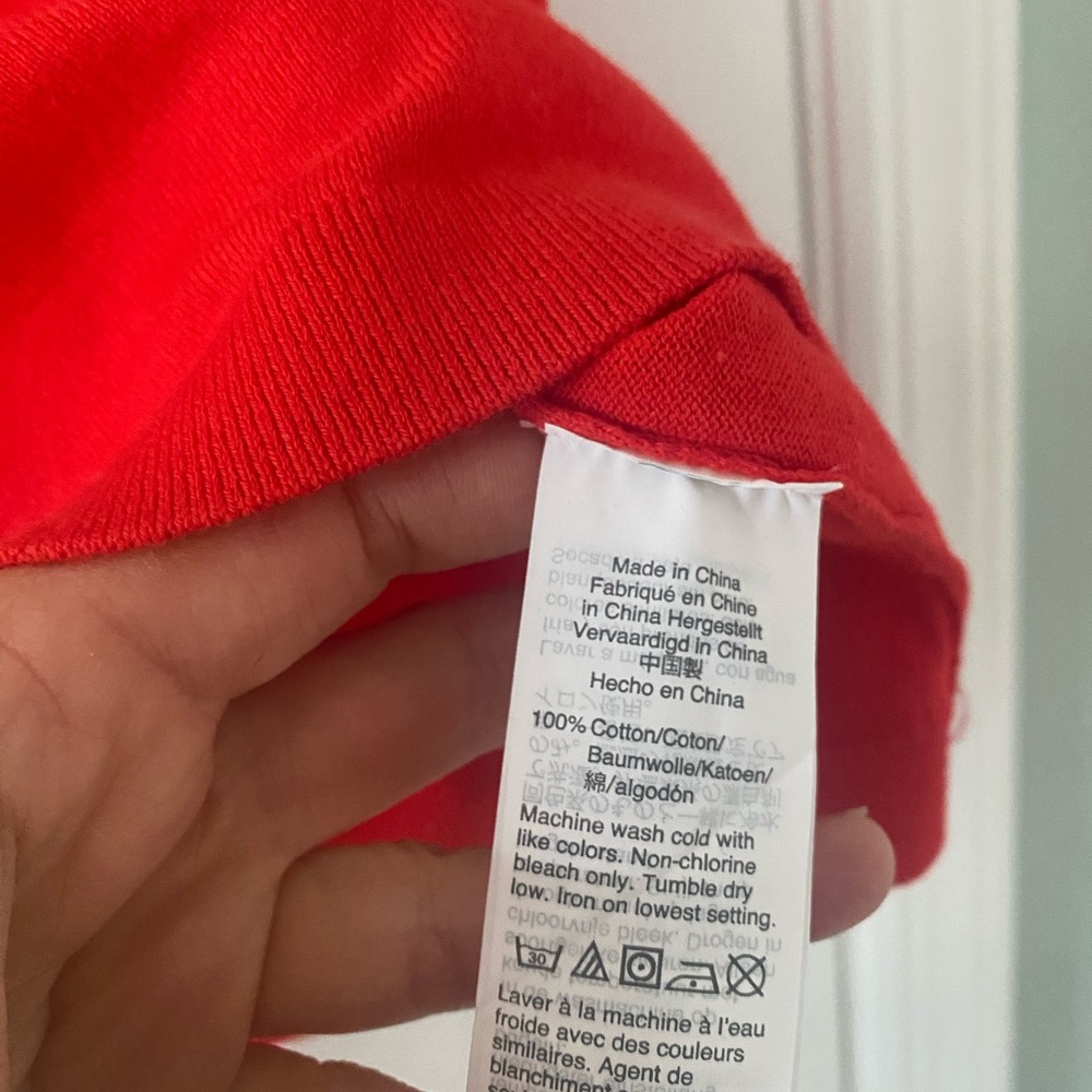 J. Crew Red Ruffle Tank - Picture 4 of 4